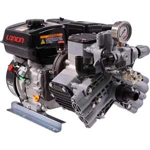 Comet MTP P40/20 BA (CE)  Spritzmotopumpe mit Benzinmotor  Loncin G200F-Motor  Ausführung für Säuren und chemische Produkte