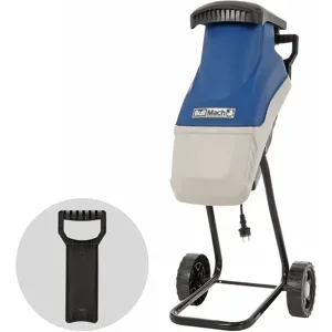 BullMach Tersic 40 - Elektro Häcksler - Wendbare Messer - Auffangkorb