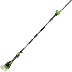 Greenworks PH40B01-01  Teleskop-Heckenschere mit verstellbarem Verlängerungsschaft  40 V  OHNE AKKU UND LADEGERÄT