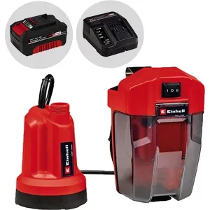 Klarwasserpumpe Einhell GE-SP 18 LL Li -  18V 4Ah und Ladegerät