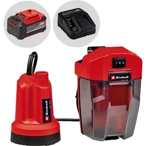 Klarwasserpumpe Einhell GE-SP 18 LL Li -  18V 5.2Ah und Ladegerät