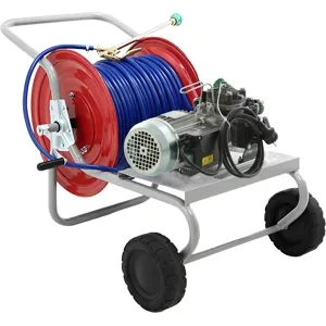 AgriEuro TOP-LINE Elektro-Sprühmotorpumpen-Kit mit Wagen - Udor Iota 20 hp1