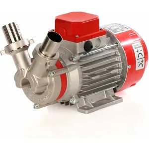 Rover Pompe Rover Novax Marina 30  Elektrische Umfüllpumpe aus oxidationsbeständiger Legierung  24 V