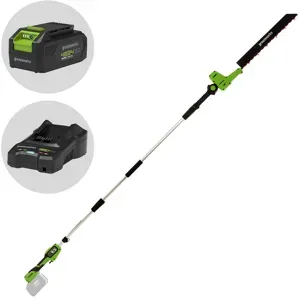 Greenworks G48PHTII - Akku Heckenschere auf Schaft - 48V 2Ah
