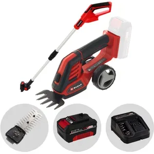 Einhell GE-CG 18/100 Li - Akku-Grasschere mit Schaft - 18V/4 Ah