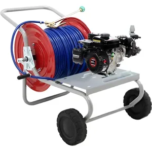 AgriEuro TOP-LINE Benzinbetriebenes Sprühgerät mit Wagen  Comet MC20/20  Für Chemikalien und Säuren