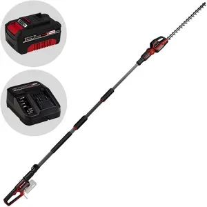 Einhell GP-HH 18/50 Li T BL  Akku-Heckenschere mit Teleskopschaft  18 V, 4Ah