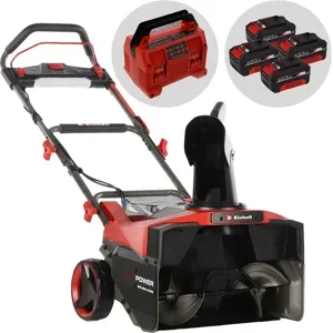 Einhell GP-ST 36/53 Li E BL - Akku-Schneefräse - 36V - 4x 18V 4Ah