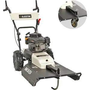 Blackstone RMB 58-224 -  Benzin-Hochgrasmäher - Motor Loncin LC1P75F 224 ccm