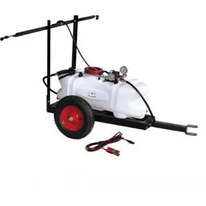 GeoTech CZ60D - Tank für Spritzanwendung für Rasentraktor - Pumpe 12 V - 60 l