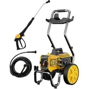 Hochdruckreiniger DeWalt DXPW 003CE KART - max. Druck 150 bar  - Fördermenge 630 l/h - auf Wagen mit Rädern