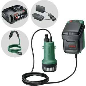 Bosch GardenPump 18V-2000 - Akku-Regenwasserpumpe - 18V 2.5Ah