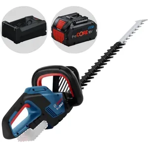 Bosch Professional GHE 18V-50 - Akku-Heckenschere 18V/5.5Ah + Schnellladegerät