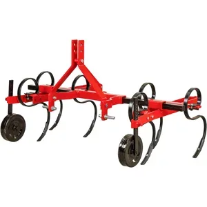 AgriEuro Premium VBR-T3- Leichtgrubber - 6 Zinken - Rahmen 150 cm - für Traktoren mit Dreipunktaufnahme