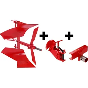 AgriEuro Premium Wendepflug V180-05 mit Schnellanschluss und Geräteanschlussstück  für Einachser von 610 PS