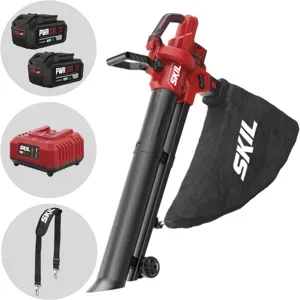 SKIL 0350 CA Akku-Laubbläser und -sauger  2x20V/4Ah