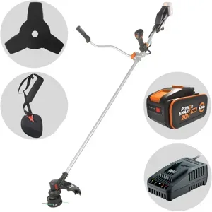 Worx Nitro WG082E  Akku-Motorsense  20 V  4 Ah