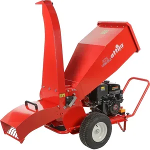 Attila ATS 1300 DLE  Benzin-Häcksler  420-ccm-Loncin-Motor mit Elektrostarter  Zwei Auswürfe