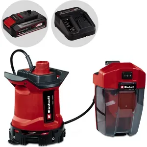Einhell GE-DP 18/25 LL Li - Akku-Schmutzwasserpumpe - 18V 2,5 Ah