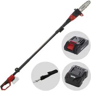 GeoTech X-Line PC-20V  Akku-Astkettensäge mit Teleskopstiel  185265 cm  20 V 2 Ah