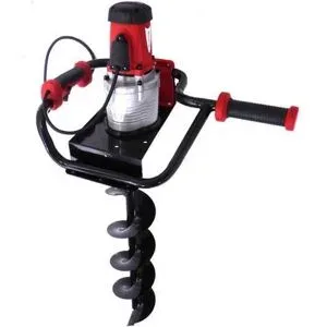 GeoTech EGA 1200 elektrischer Erdbohrer mit 150mm Bohrschnecken - Elektromotor