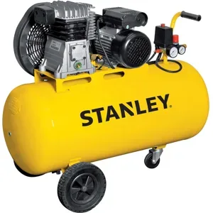 Stanley B 345/10/100 - Elektrischer Kompressor mit Riemenantrieb - Motor 3 PS - 100 Lt