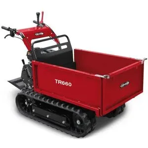 Ginko - MGM Raupendumper GINKO TR 660 ausziehbare Bordwände, hydraulisches Kippen, Motor Honda GX 200
