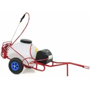 AgriEuro Premium Anhängerspritze mit Batterie 12V - 70 L