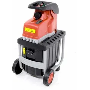 Elektro Häcksler GeoTech ESB 2800 BLADES - Elektro Häcksler - mit umkehrbaren Messern und Auffangwanne