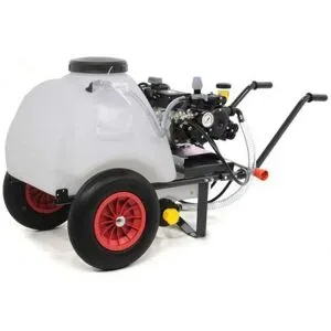 AgriEuro TOP-LINE Kit Sprühpume Comet APS 31  einphasiger Motor auf Wagen - 120 l Tank
