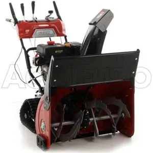 GeoTech Pro STP1587 TEL - Benzin-Schneefräse - Raupenantrieb - Loncin LC190FDS