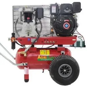 AgriEuro TOP-LINE Premium Line GVD 50/700 AE Kolbenkompressor mit Diesel Motor - elektrischer Antrieb