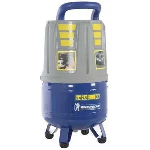 Michelin MVX 24  Tragbarer, ölfreier Einphasen-Elektroluftkompressor  1,5-PS-Motor  24 Liter