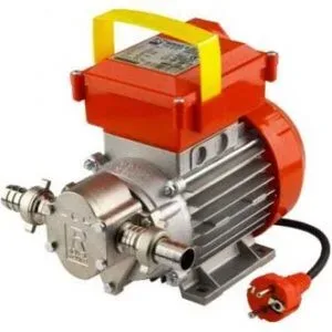 Rover Pompe Rover Novax G 20  Elektrische Umfüllpumpe für Öl mit Zahnrad aus oxidationsbeständiger Legierung  0,6 PS
