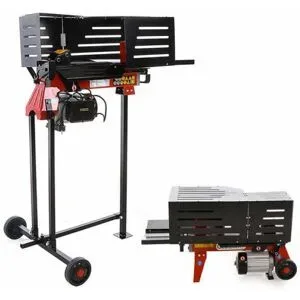 GeoTech SPHE 4 - Liegender Holzspalter 2in1 mit Elektromotor - Spaltkraft 4 T