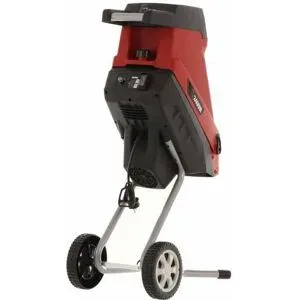 GeoTech ES 2450 BLADES - Elektrischer Häcksler mit umkehrbaren Messern und Auffangwanne