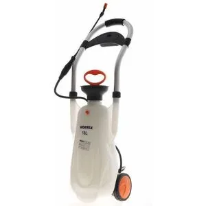 Manuelle Spritzpumpe Wortex T16-M - Pumpe auf Wagen - Tank 16 l