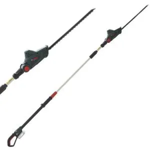 Elektro Heckenschere Bosch UniversalHedgePole 18 mit Teleskopverlängerungs - 2,5 Ah