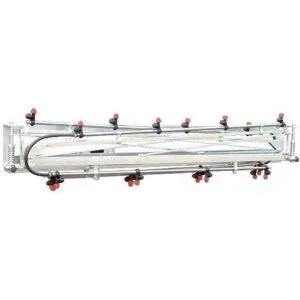 AgriEuro Premium Mechanische Spritzgestänge aus verzinktem Stahl 8 Mt - 16 Düsen Tropfstopp Membran