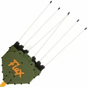 Elektrischer batteriebetriebener Olivenrüttler Oliviero Flex Basic, Schaft aus Aluminium stange - 240 cm