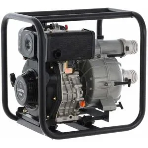 Diesel Wasserpumpe Blackstone BD-T 8000 für Schmutzwasser mit Anschlüsse 80 mm - Euro 5