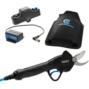Kit Akku Baumschere für das Beschneiden Campagnola Pony PRO ohne Akku mit Adapter für Akku Li-Lion 170 - Schnittdurchmesser max. 25 mm