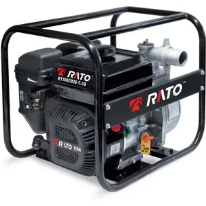 Rato Benzin Wasserpumpe RT100ZB26-5.2Q mit Motor R270 und Ölsensor