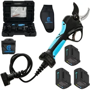Campagnola Stark XL - Akku Baumschere - mit Kabel-Set und Akku-Holster -  3x 21,6V 2,5 Ah - Schnittdurchmesser max. 40 mm
