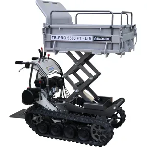 Raupendumper Blackstone TB-PRO 5500 FT-Lift - Mulde mit Scherenhubmechanismus