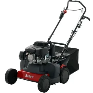 Kehrmaschine Eurosystems SWEEPY mit Loncin 196 OHV Motor - mit Auffangbehälter