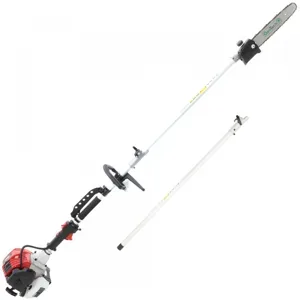 Benzin-Hochentaster GeoTech GT-2 43 L mit 2-Takt-Motor und Teleskopschaft - 43 ccm