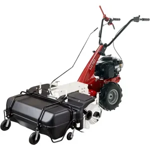 Benzin Kehrmaschine Eurosystems Minieffe M150 Breite 88 cm mit Aufsammelbehälter