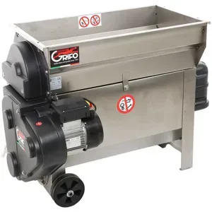 GRIFO DVEP20I - Elektrische Abbeermaschine mit Wanne