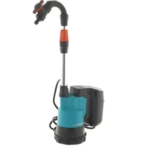 Gardena 2000/2 - Regenfasspumpe - 18V - SOLO - OHNE AKKU UND LADEGERÄT